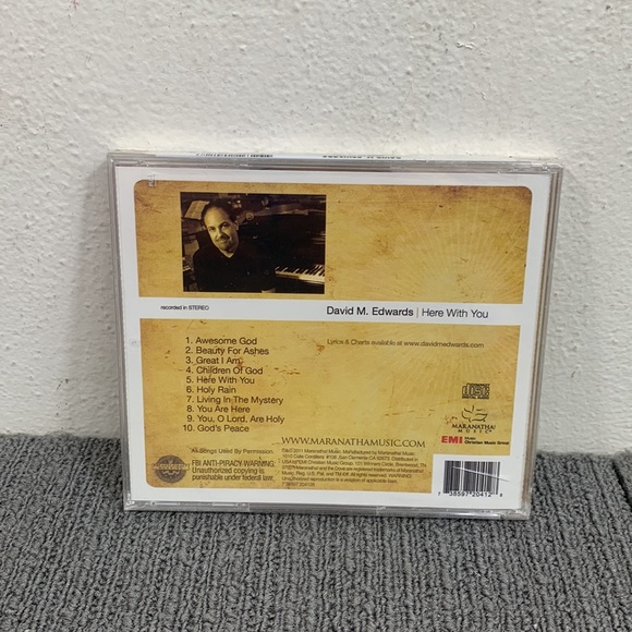 David M. Edwards Here With You CD 2011 Recorded in Stereo New Sealed - Picture 3 of 8
